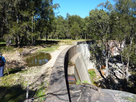 Historic Moore Creek Dam - first Tamworth water supply dam